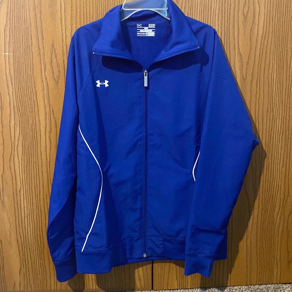 Blue Under Armour Zip Up